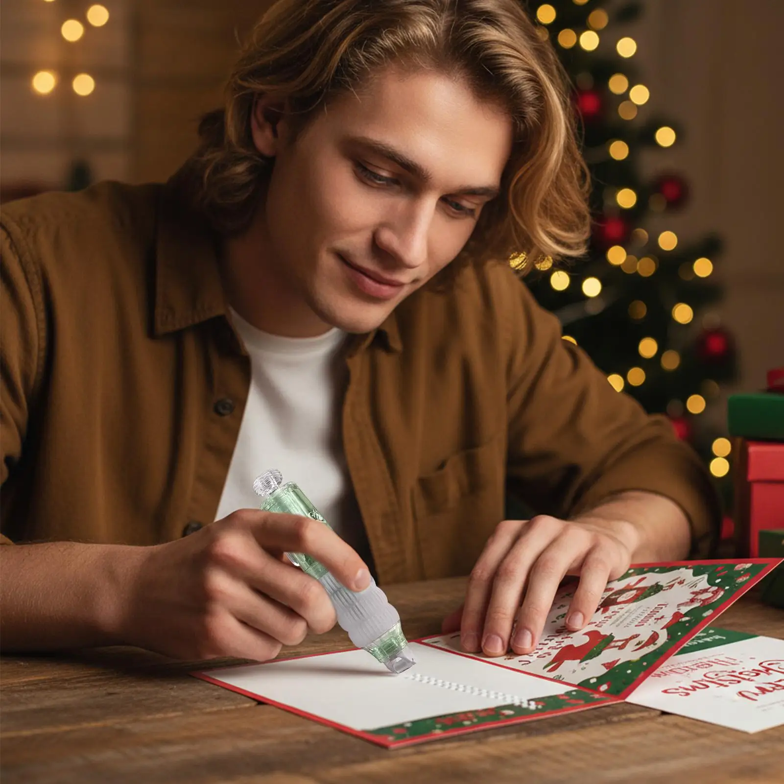 

Клеевая ручка, художественные проекты, стираемый альбом для вырезок, пресс-тип, клейкая ручка для канцелярских принадлежностей ручной работы, школьников, мальчиков и девочек, начинающих