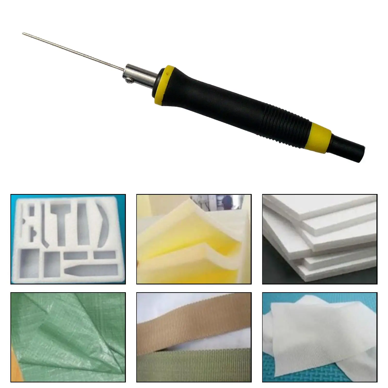 Electric Foam Cutter Pen Durable Iron Material Engraving Wire Tool for Foam Modelling and Art Projects