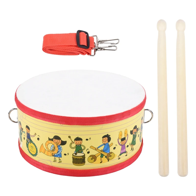 Drum Wood Kids Early Educational Musical Instrument For Children Baby Toys Beat Instrument Hand Drum Toys