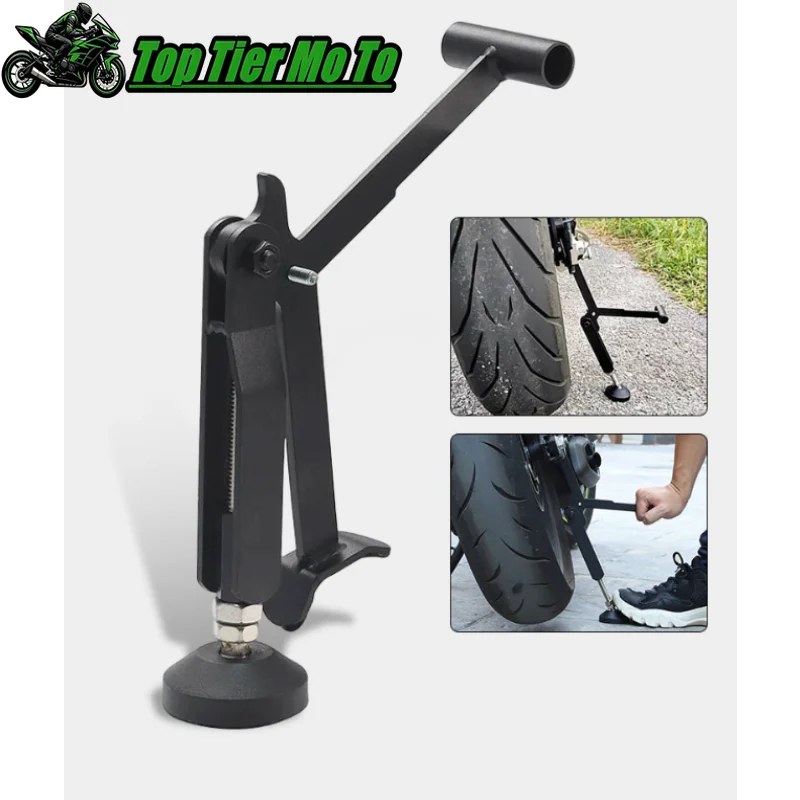 Kickstand Wheel Support Side Stand Paddock Stable Repair And Maintenance Parking Support Tool Folding Portable Labor Motorcycle