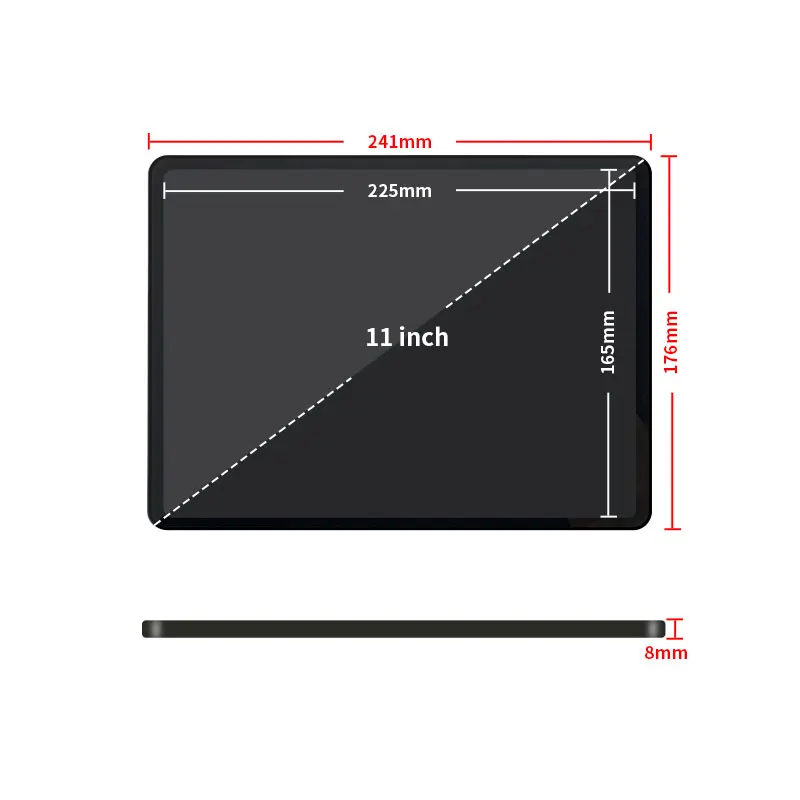 Imagem -06 - Wisecoco-monitor Portátil Oled Touch Screen Monitor de Computador Portátil pc Interruptor de Telefone Ps4 Xbox Monitor Estendido 11 Usbc 2k