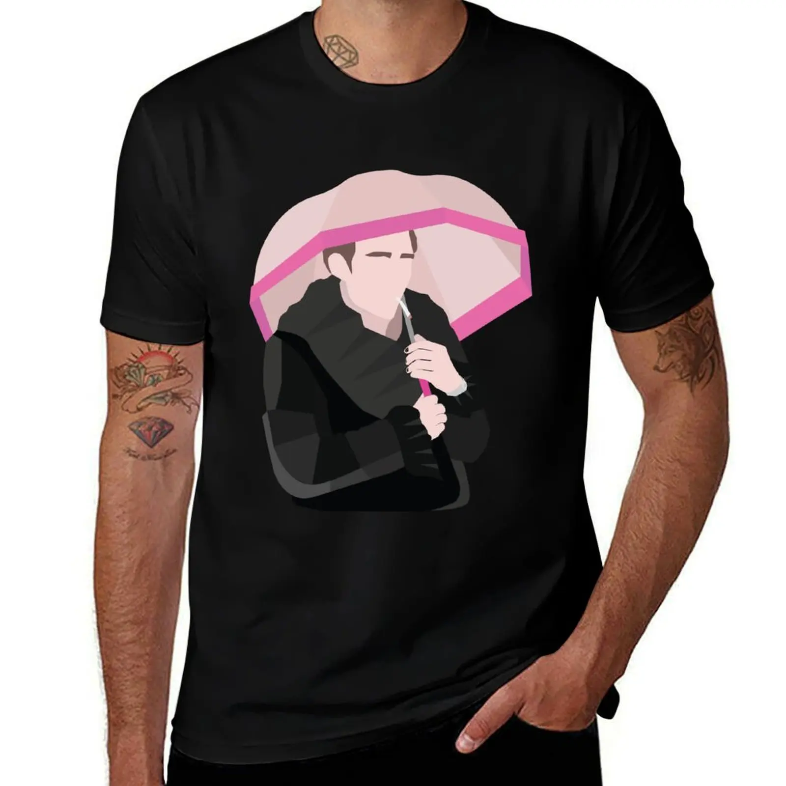 

Klaus Hargreeves The Umbrella Academy T-Shirt t shirt man designer man t shirt summer T-Shirt