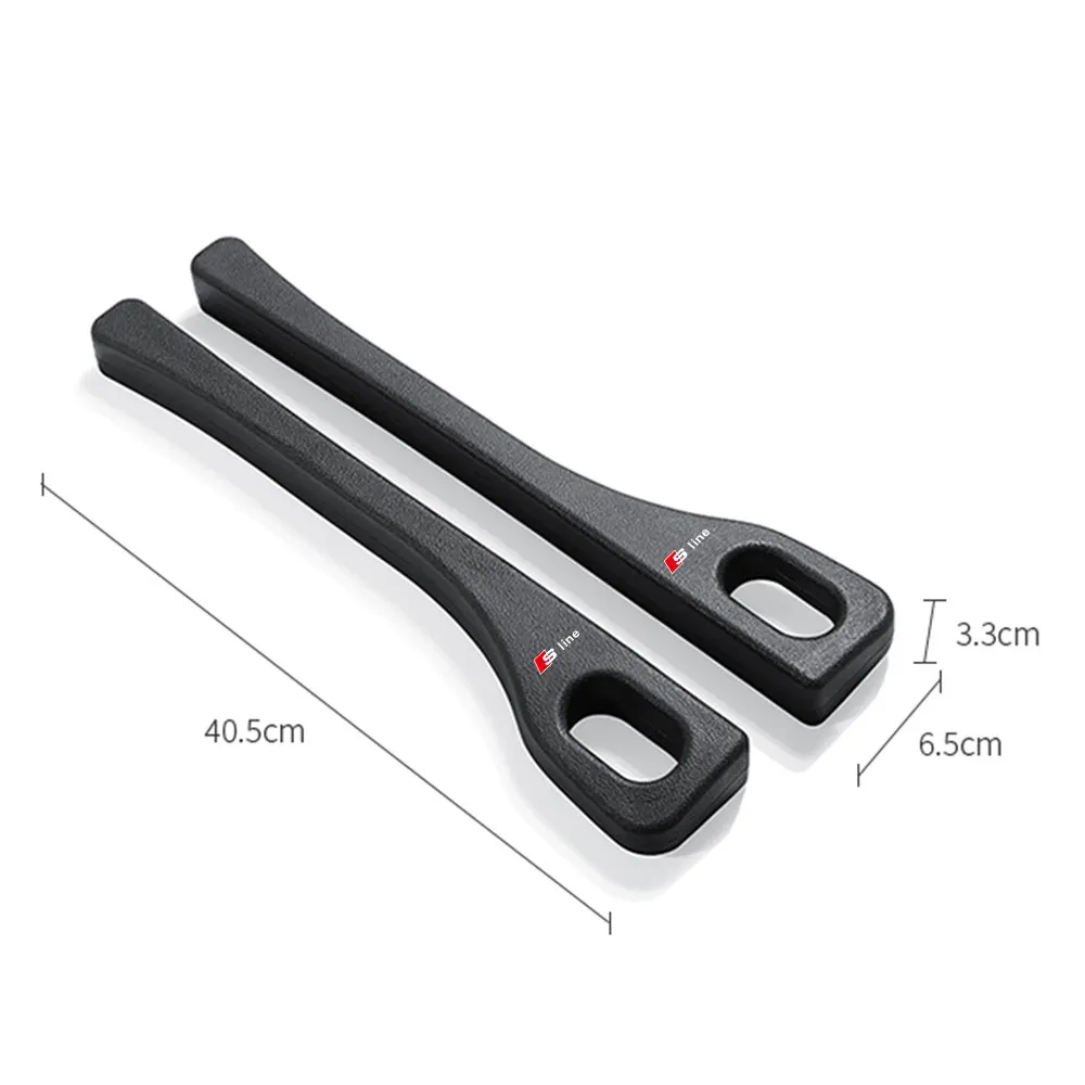 2PCS Car Seat Gap Anti-leak Stopper Strips For S line Audi A3 A4 B8 8P 8V A6 C7 A5 Q5 B7 B6 B9 RS Q3 Q7 S3 S4 Auto Accessories view 2
