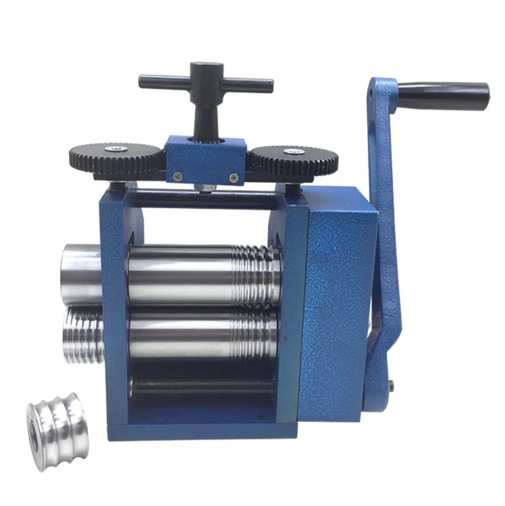 Manual Rolling Mill Machine For Metal Sheet/Wire/Flat Pressing Jewelry Press Tabletting Tool