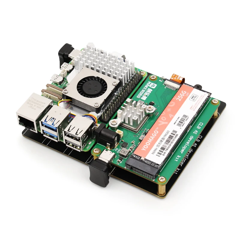 라즈베리 파이 5 AI 키트, AI 가속기, PCIE to M.2 확장 보드 Hailo-8