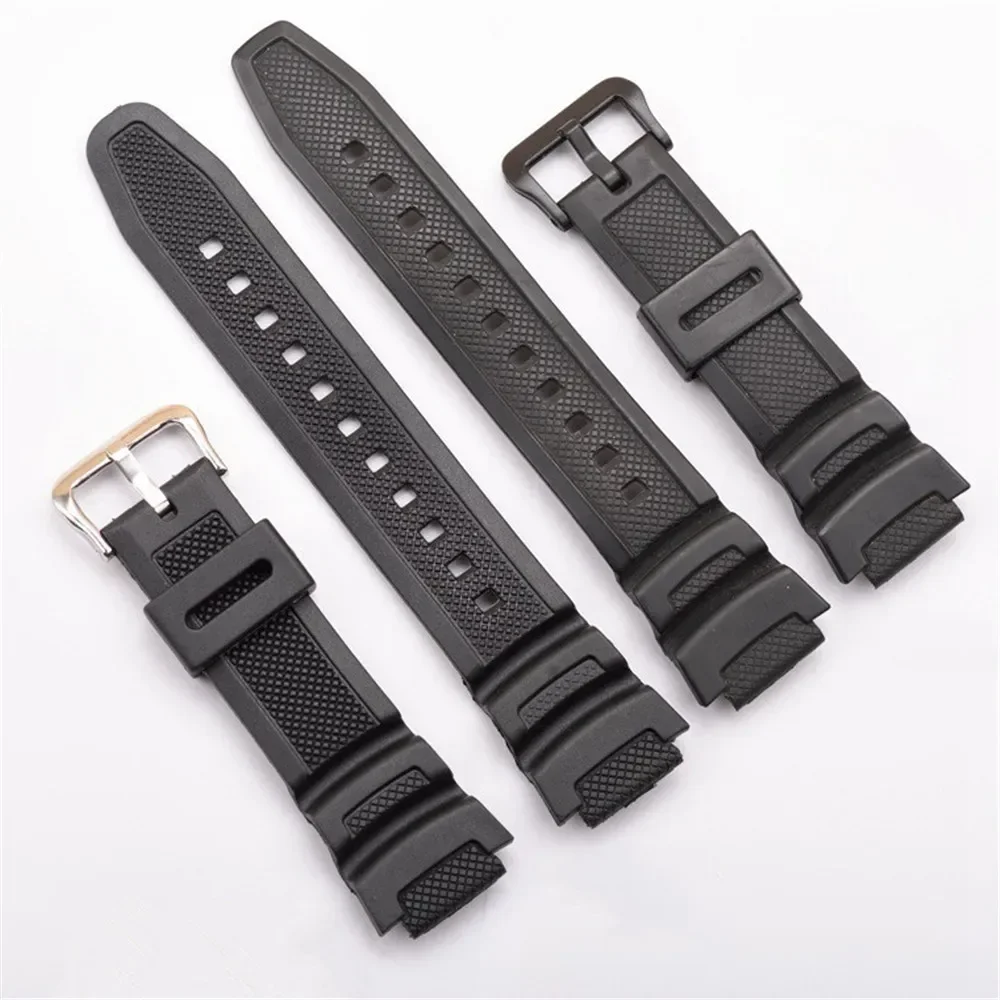 Strap for Casio G-Shock AQ-S810W AE-1000W SGW-400H/300H/500H W-735H W-216H MRW-200H Rubber Silicone Watch Band Bracelet 18mm