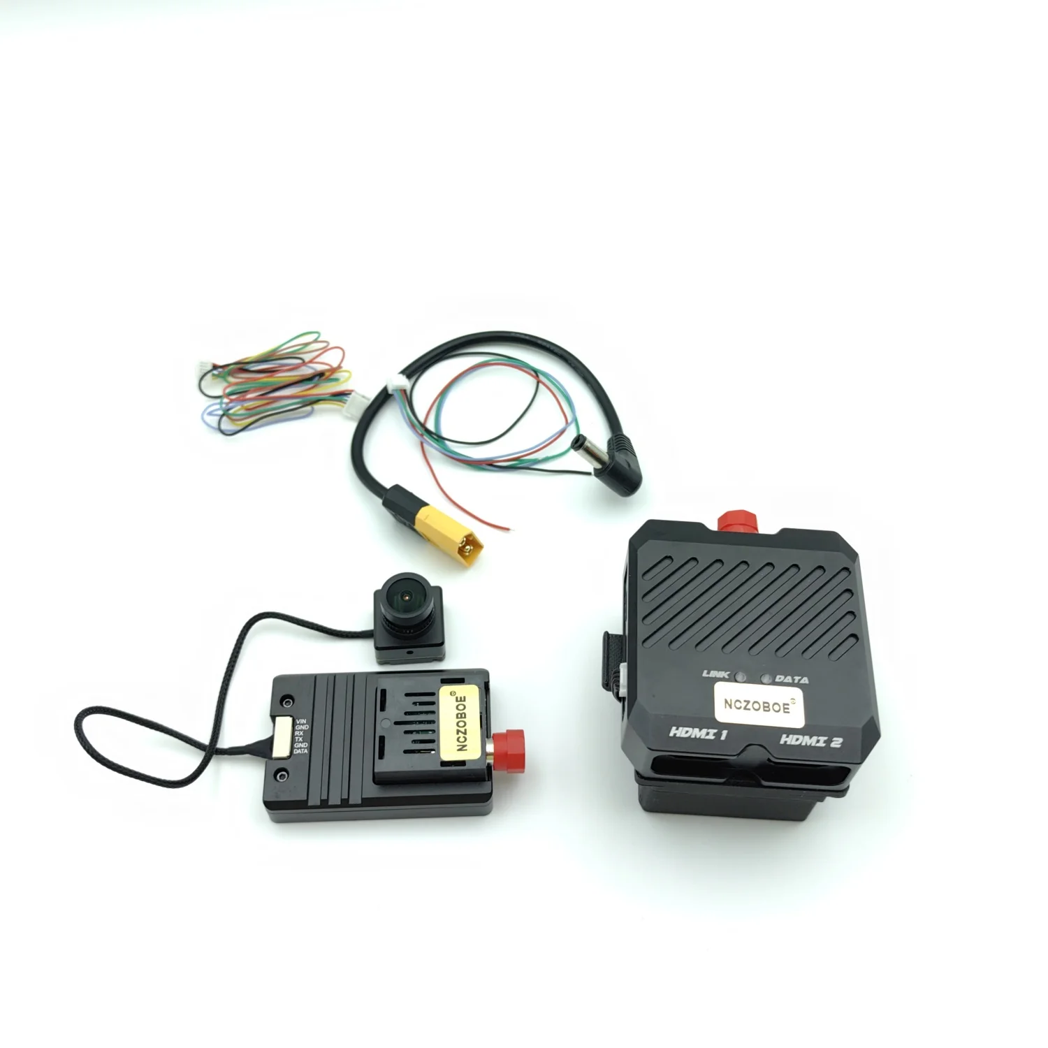 NCZOBOE Fiber Converter SingleMode Single Fiber Optic Controller 80km