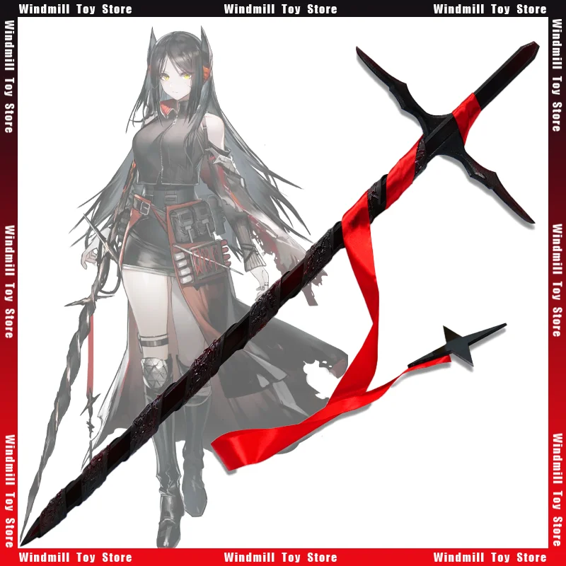 

108cm Ark of Tomorrow Ines cos prop Sword Staff Game model peripheral More texture Gift toy Wooden Sword Accessory Festival Gift