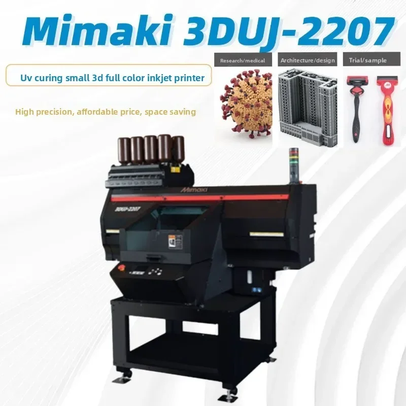 UV curing small 3D full color inkjet printer