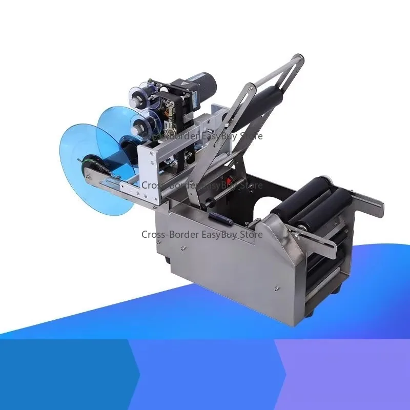 

MT-50C Semi-automatic Round Bottle Labeler, Labeling Machine for Cans and Beverage Bottles with Date Printer