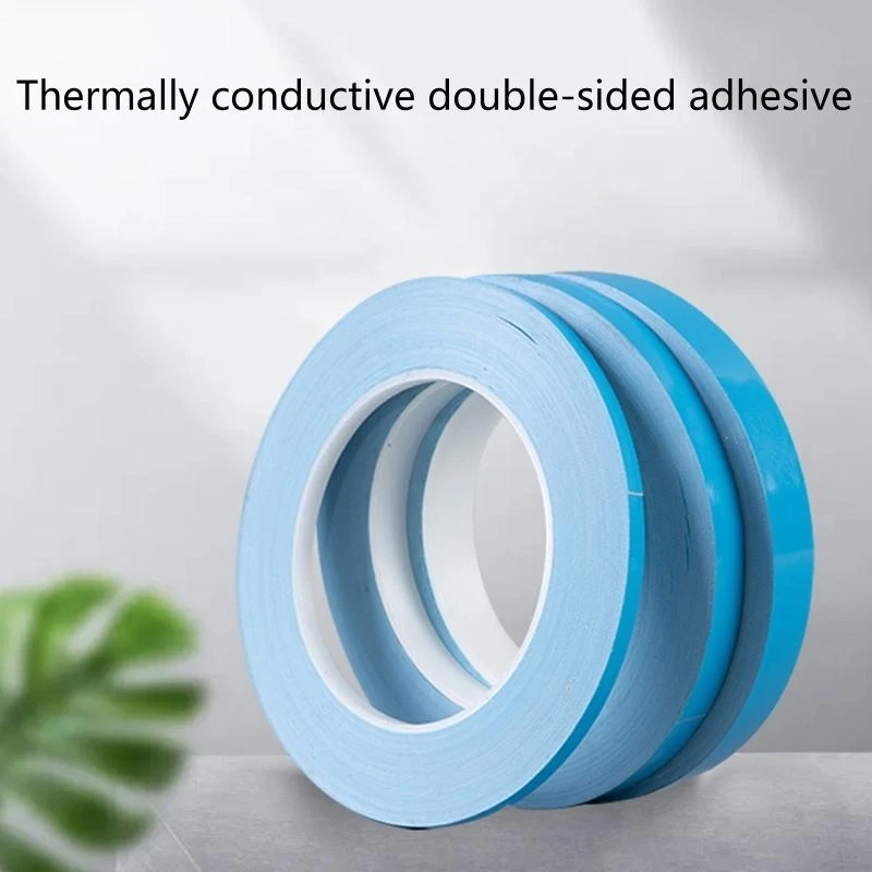  Double Sided Thermal Tape Non Conductive Heatsink Cooling Sticky Tape for Chip PCB LED Heatsink Electrically Insulated