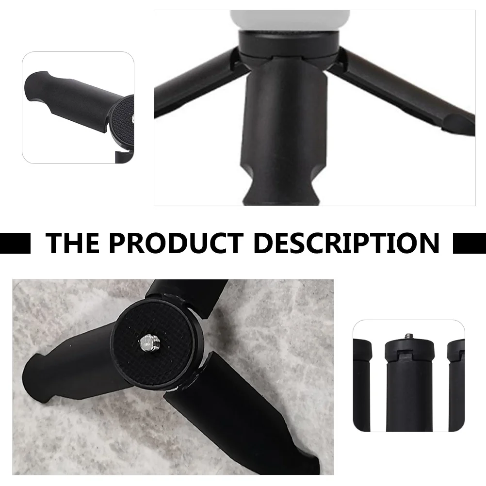 

8pcs Phone Clamp Mount Stand Foldable Camera Tripod For Streaming Video Tabletop Tripod Lightweight Mobile Digital Cameras