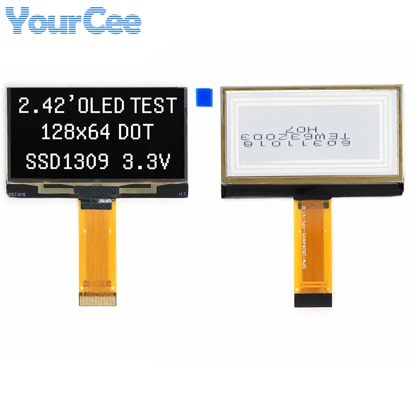 2.42 Inch OLED LCD Screen Display Module 4Pin/7Pin 2.42