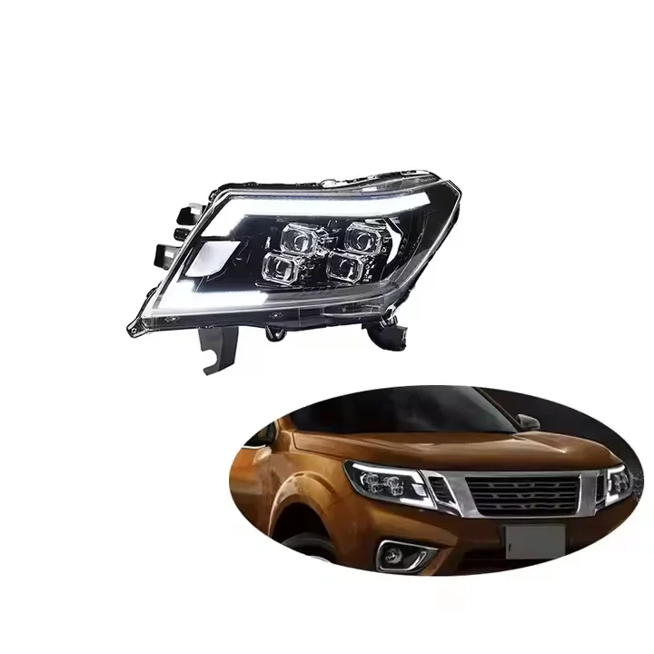 LED Car Headlight for nissan Navara NP300 2016 2017 2018 2019 2020 2021 2022 Auto Lighting System