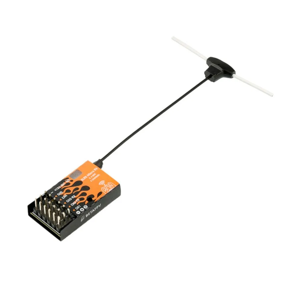 BETAFPV ELRS Micro Receiver RC 2.4G 5 Channel PWM/CRSF 5V~9V Output For Long-Distance Fixed-Wing Helicopter Ship Model Car DIY