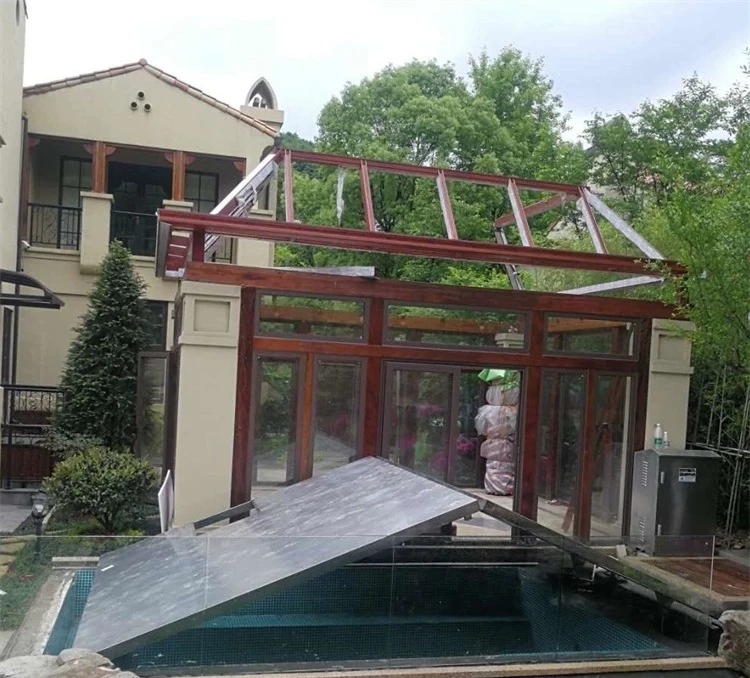 Space Utilization Optimized Auto Folding Pool Cover, Professional Swimming Pool Cover Manufacturer