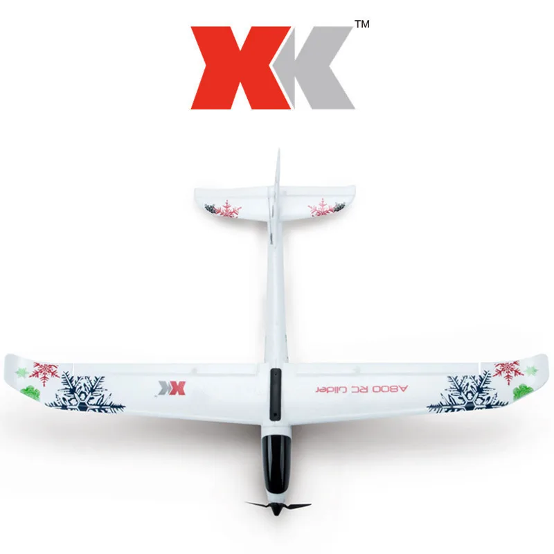 WLtoys XK A800 4CH 3D/6G System RC Airplane Remote Control Assembly Gliders With 2.4G Transmitter Compatible Futaba RTF Glider