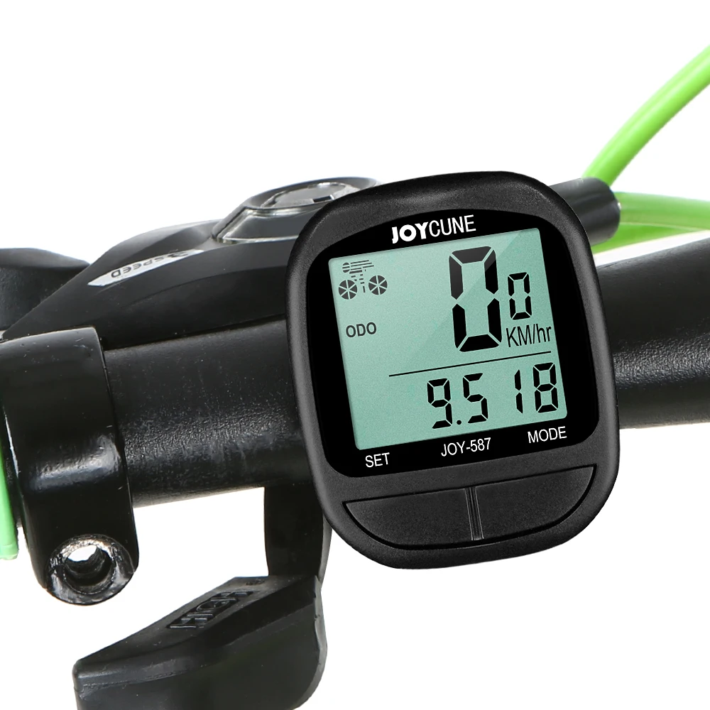 

Bike Computer Bicycle Waterproof Wired Speedometer and Odometer Stopwatch Cycle Bike Computer