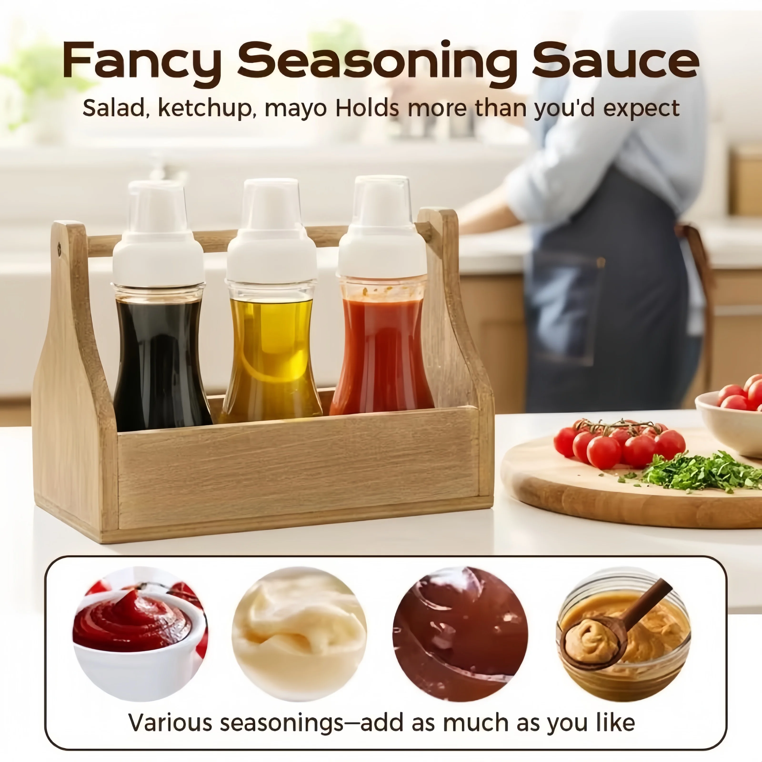 350ml 多孔質スクイーズソースボトル ケチャップボトル - Sauce Squeeze Bottle のレビューと価格