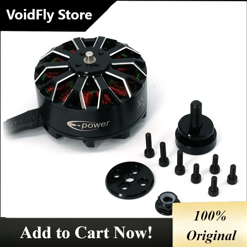 VoidFly CYGJ-X5215 500KV Brushless Motor 4-8S Lipo FPV Multi-Axis Motors For 18 Inch RC FPV Freestyle Drones