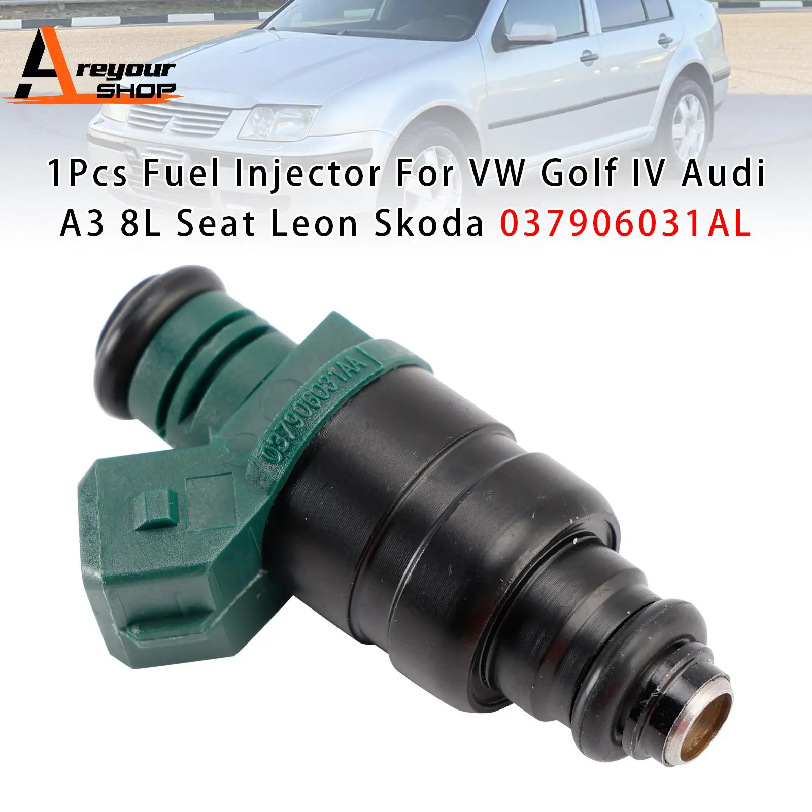 

Areyourshop 1 шт./4 шт. топливная форсунка для VW Golf IV Audi A3 8L Seat Leon Skoda 037906031AL