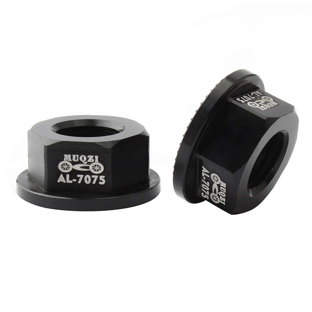 

Child Balance Bike Sliding Flower Drum Nut M8 Flange Front Wheel Rear Wheel Screw 7075 Aluminum Alloy (Black)