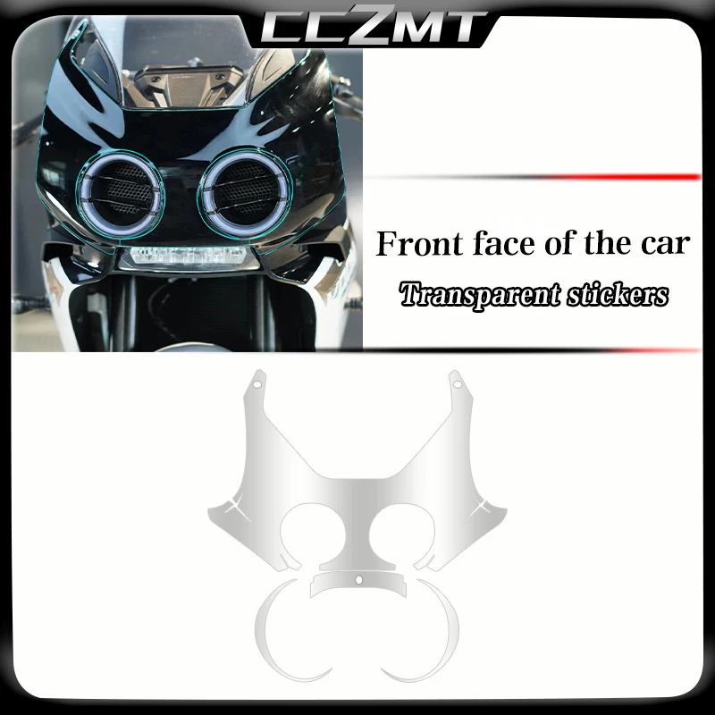 For CFMOTO 500SR VOOM SR500 500 SR 500sr 2024 Invisible car cover body sticker transparent protective film modified accessories