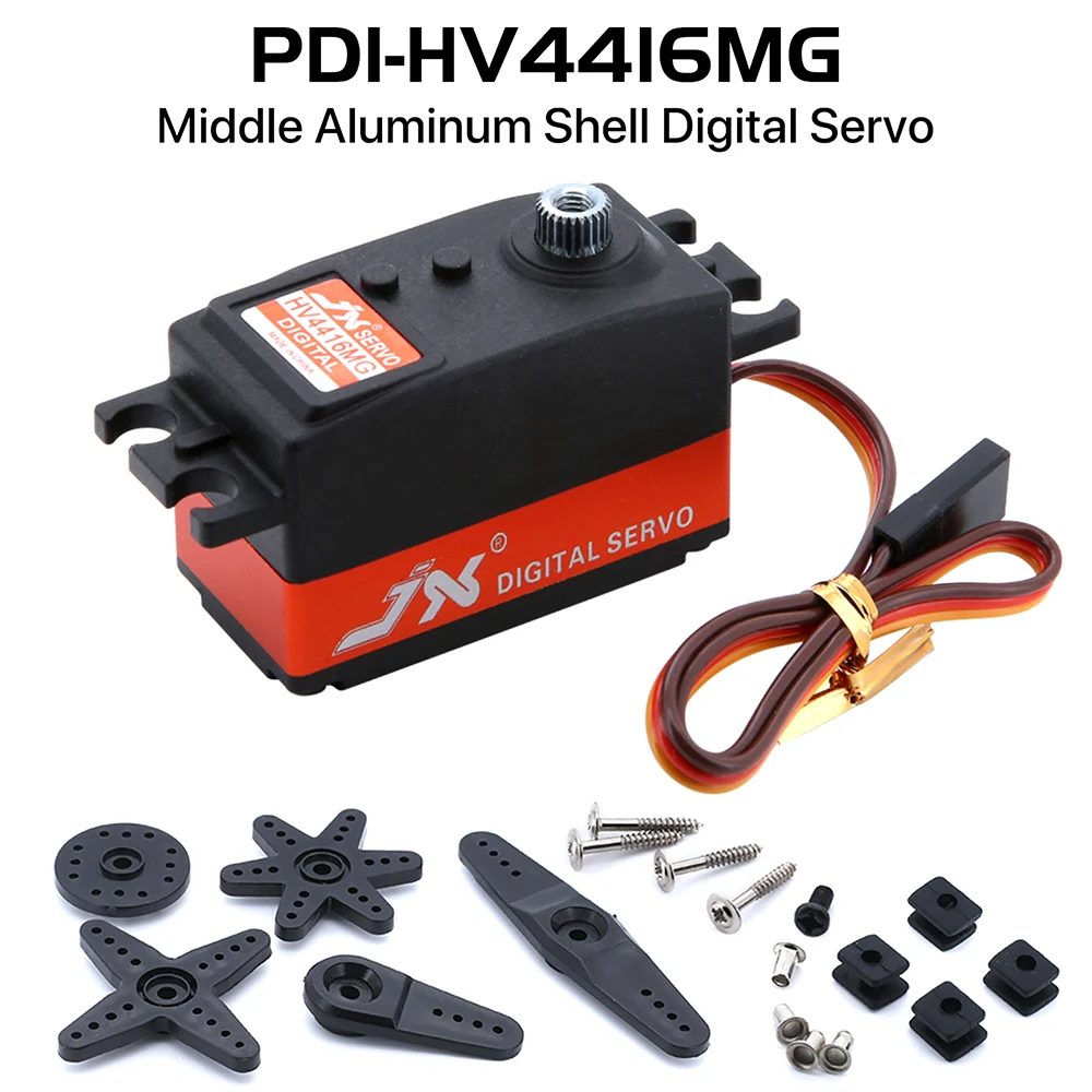 RC Servo Digital Core Servo Brushed Servo High Torque Metal Gear Digital PDI-HV4416/6216/5535/6235MG for 1/8 RC Car