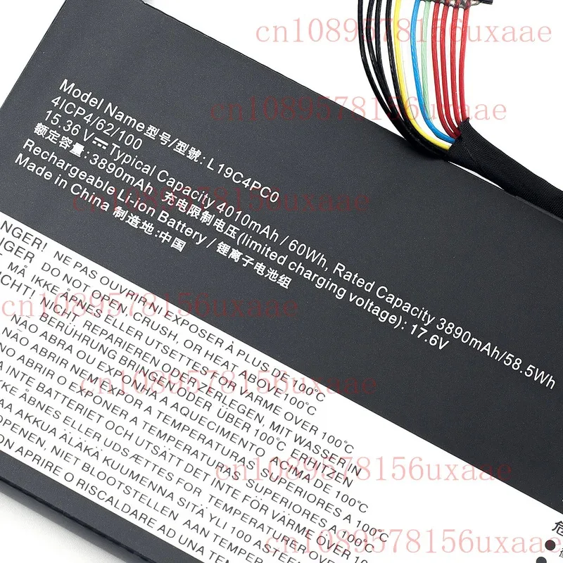 

60WH L19C4PC0 Battery For Legion 5P-15IMH05 5-15IMH05 5-15ARH05 L19M4PC0 XMSJ