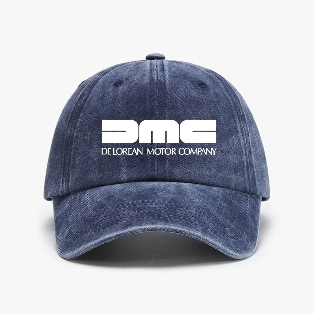 Back To The Future Film Baseball Cap Delorean Motor Company Unisex Adjustable hat outdoor casual sports soft top cowboy hats