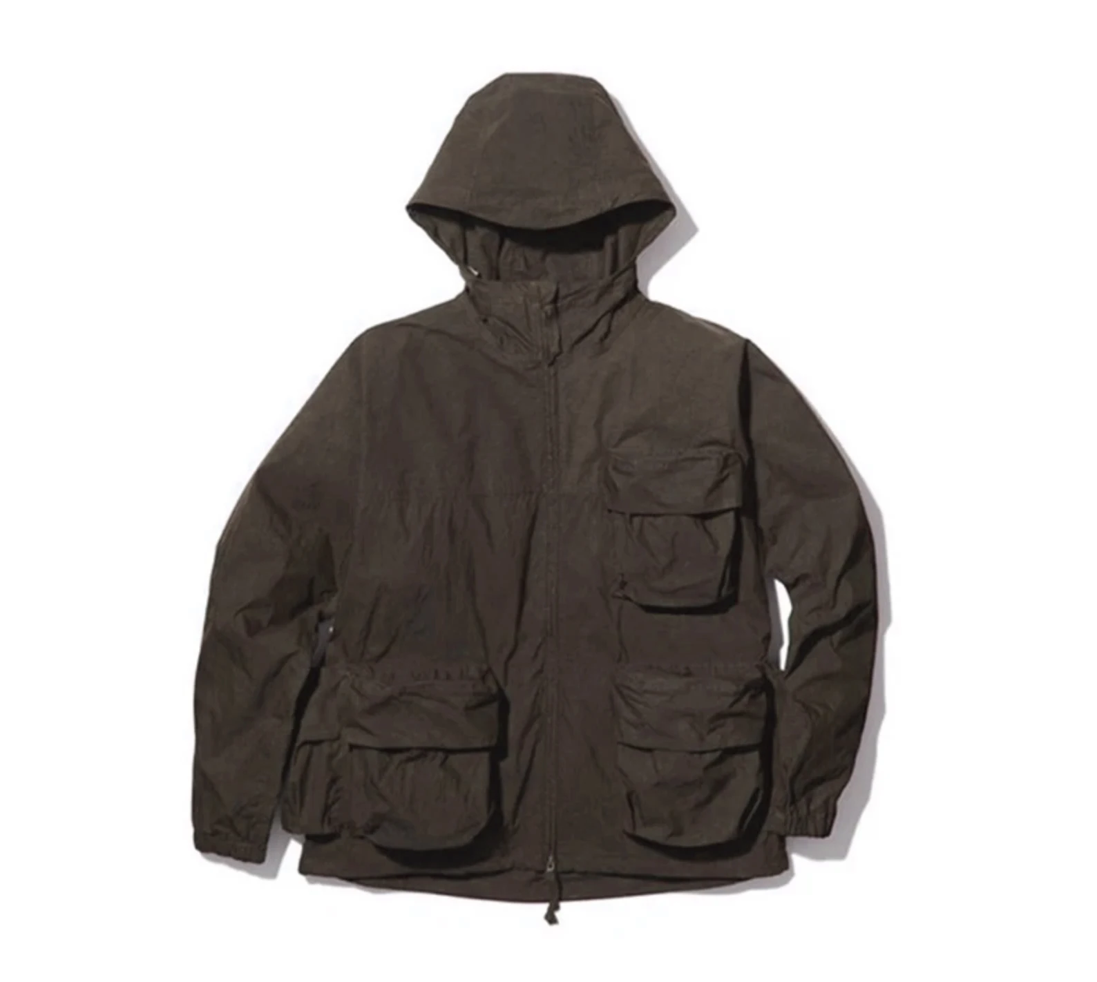 

Функциональное пальто PACISTIC PARKA JKT, однотонное пальто с капюшоном и застежкой-молнией, молодежный тренд, осень-весна, свободная повседневная одежда
