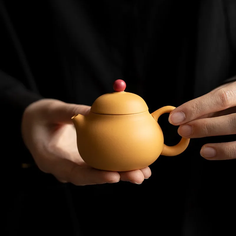 

Zisha pot, raw ore purple sand teapot
