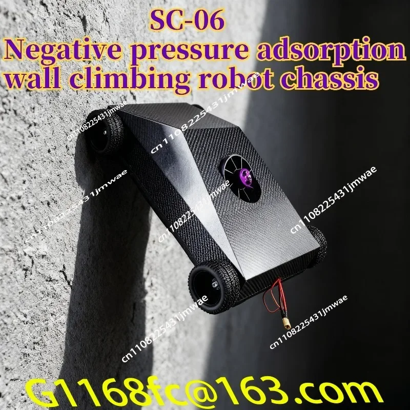 High Quality Negative Pressure Adsorption Wall Climbing Robot Chassis Open Control and Power Supply Interface 2 Kg Load part