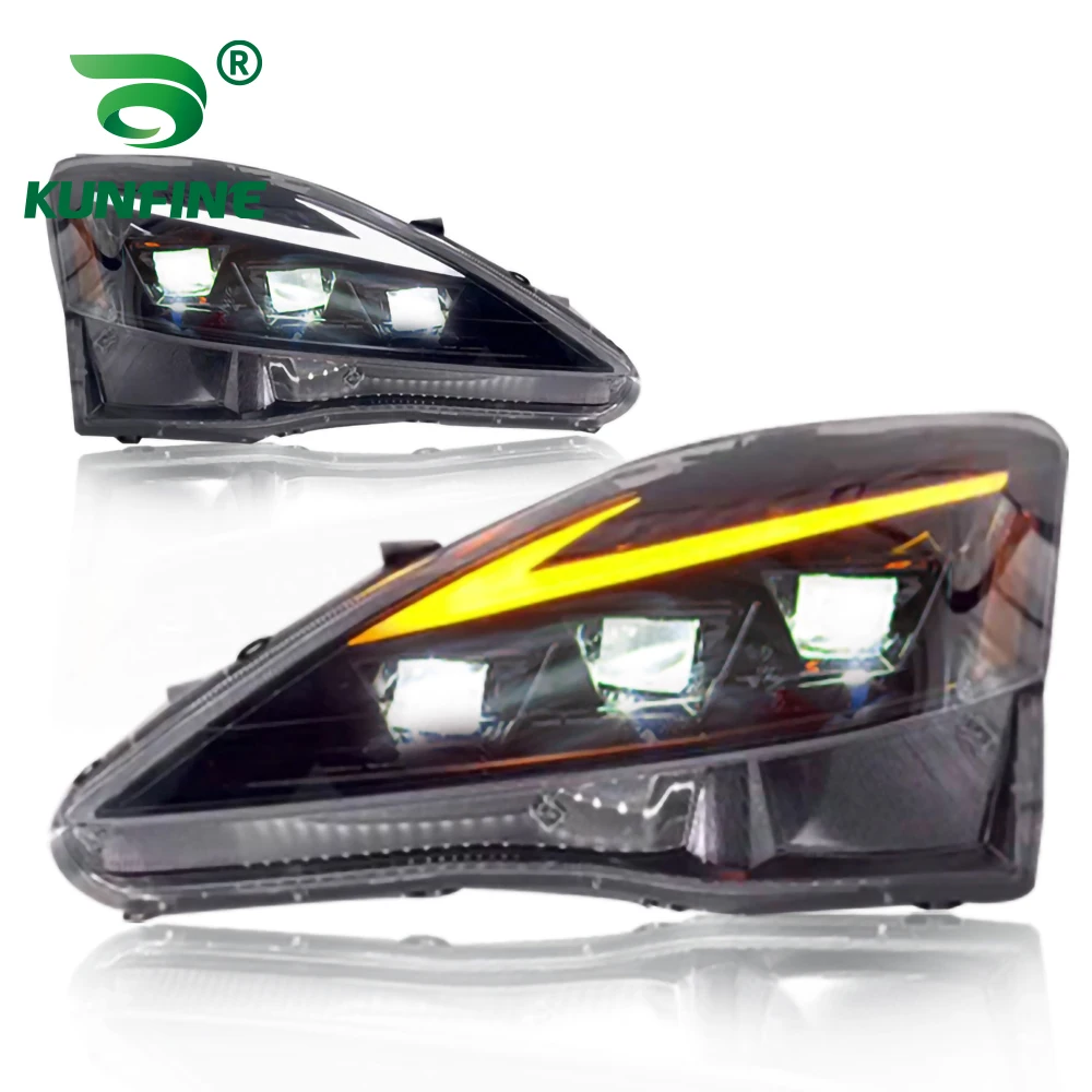 Pair of Car Styling Car Headlight Assembly For LEXUS 2006-2012 LED Head Lamp Car Tuning Light Parts Plug And Play