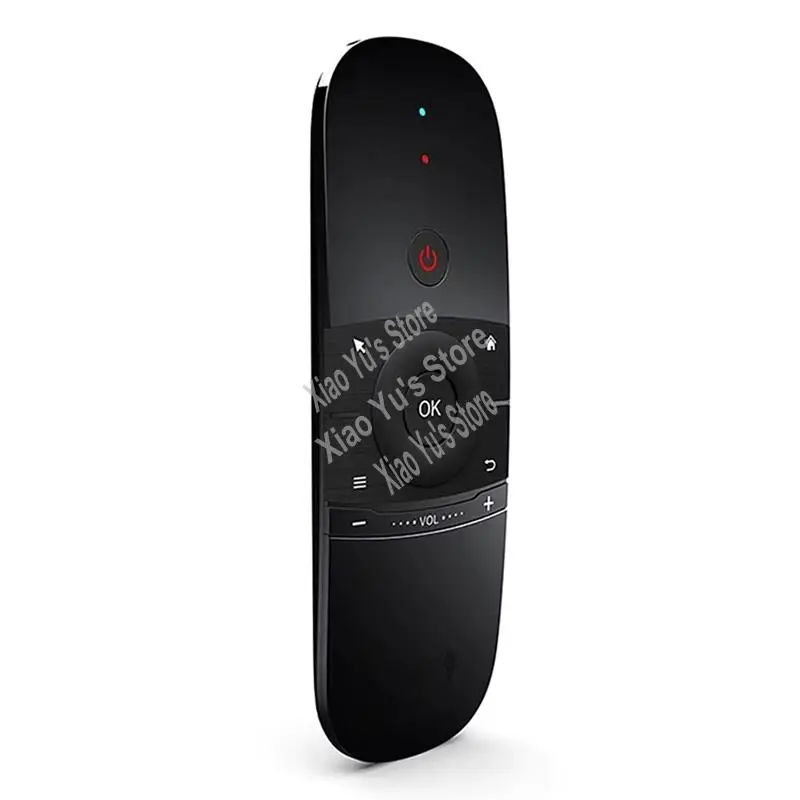 W1 Air Mouse 2.4G Wireless Keyboard Remote Control IR Remote Learning 6-Axis Motion Sense For Smart TV Android PC-BCBW