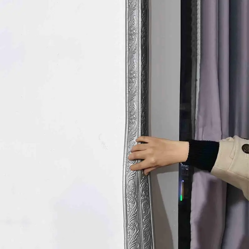 Top Corner Line Decor Waterproof Baseboard Border Wall Line Decor con adesivo Back Home Wall Edge Strip Wall Waist Line