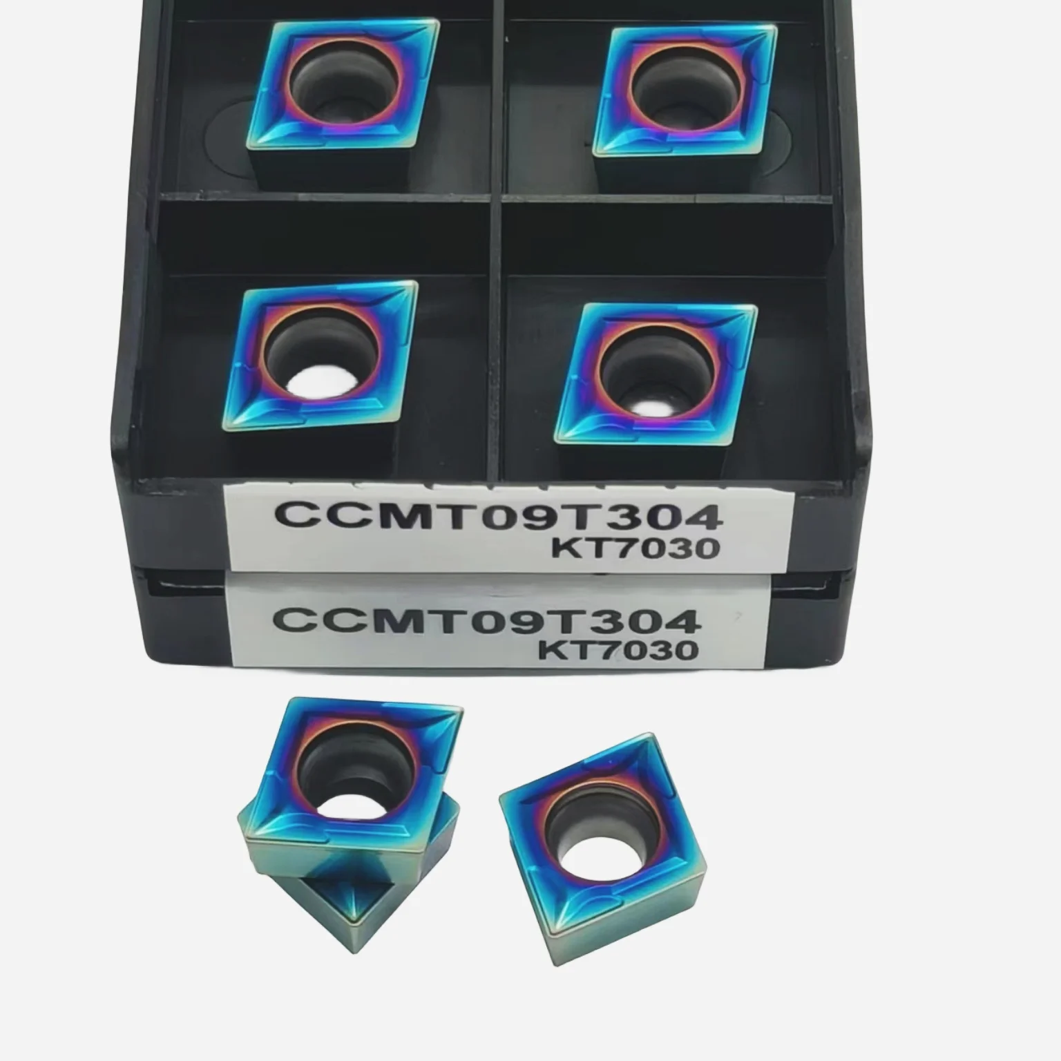10 pz CCMT09T304 CCMT09T308 utensile per tornitura interna in metallo CCMT 09 t304 CCMT 09 t308 utensile per inserto per tornitura in metallo duro