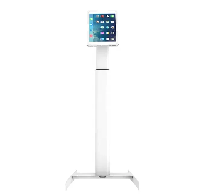 Patent Design Universal Height Adjustable Floor Tablet Display Stand for 7'-13'