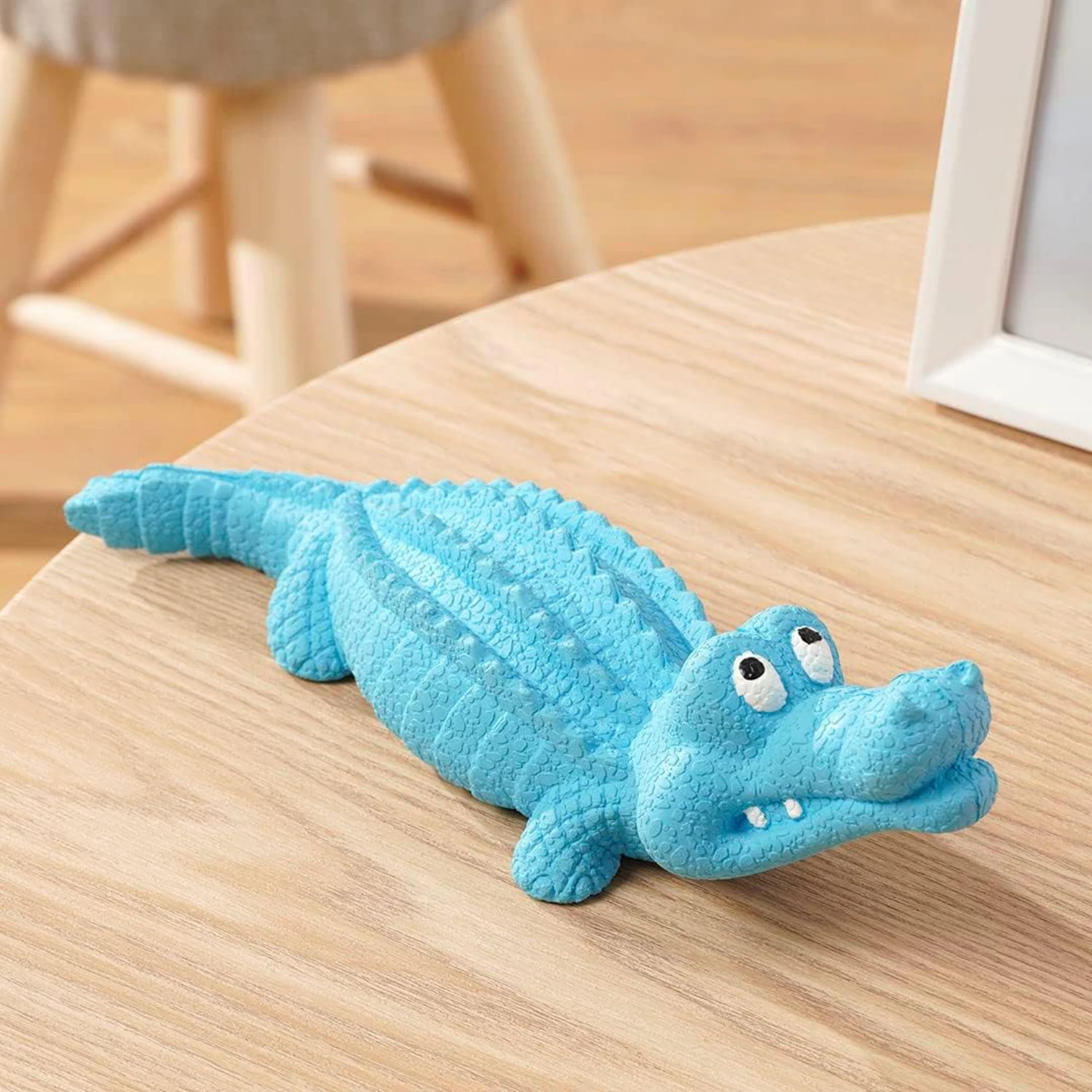 

Indestructible Strong and Durable Blue Farm Dog Chew Toy - Long-Lasting and Perfect for Aggressive Chewers - Ideal for Large and