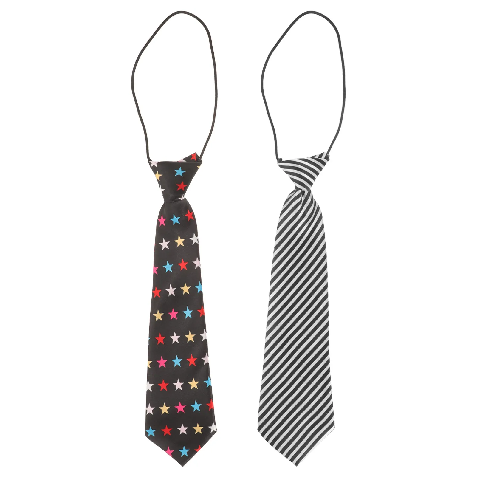 2-pecas-de-gravatas-ajustaveis-para-meninos-tecido-amigo-da-pele-design-retro-esticavel-para-casamentos-uniformes-formais-festas-a-fantasia-e-festivais
