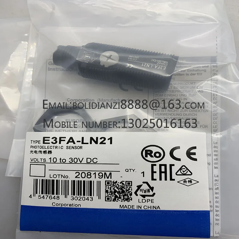 

The brand-new original sensor E3FA-LP21/LN21/LN12/LP12/LP22/LN22 One year warranty in stock