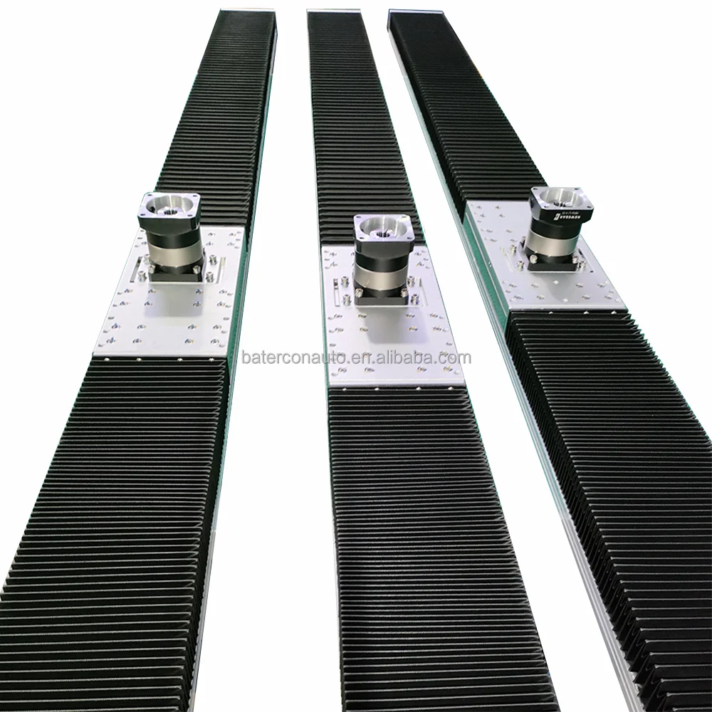 Vertical Lifting System Vertical Installation Long Stroke Belt Drive Gear Rack and Pinion Linear Actuator for Food Conveyor