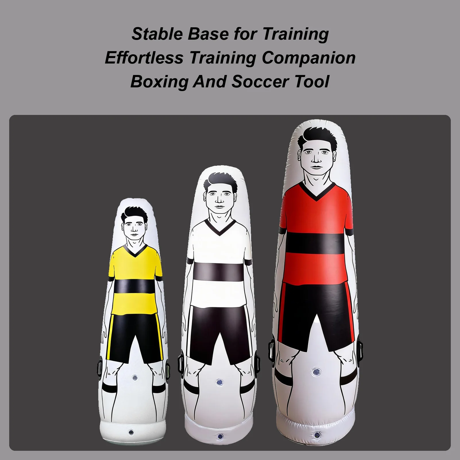 

Goalkeeper & Defender Training Wall, Inflatable Safe Agility Practice Equipment, Portable for Reaction Drills, Adults Kids