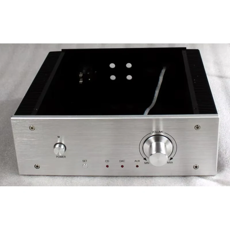 KYYSLB Vẽ DIY 270*90*260mm Nhà Khuếch Đại Âm Thanh Ốp Lưng WA17 Tất Cả Bằng Nhôm Lớp MỘT Preamp Khuếch Đại khung xe