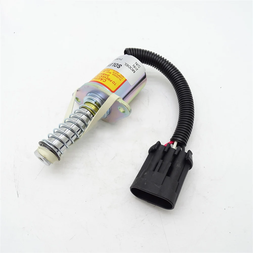 อะไหล่รถตักล้อยาง ชุดล็อคโซลินอยด์ อุปกรณ์บำรุงรักษา อะไหล่ทดแทนมาตรฐาน 7136559 วัสดุพลาสติกและโลหะ