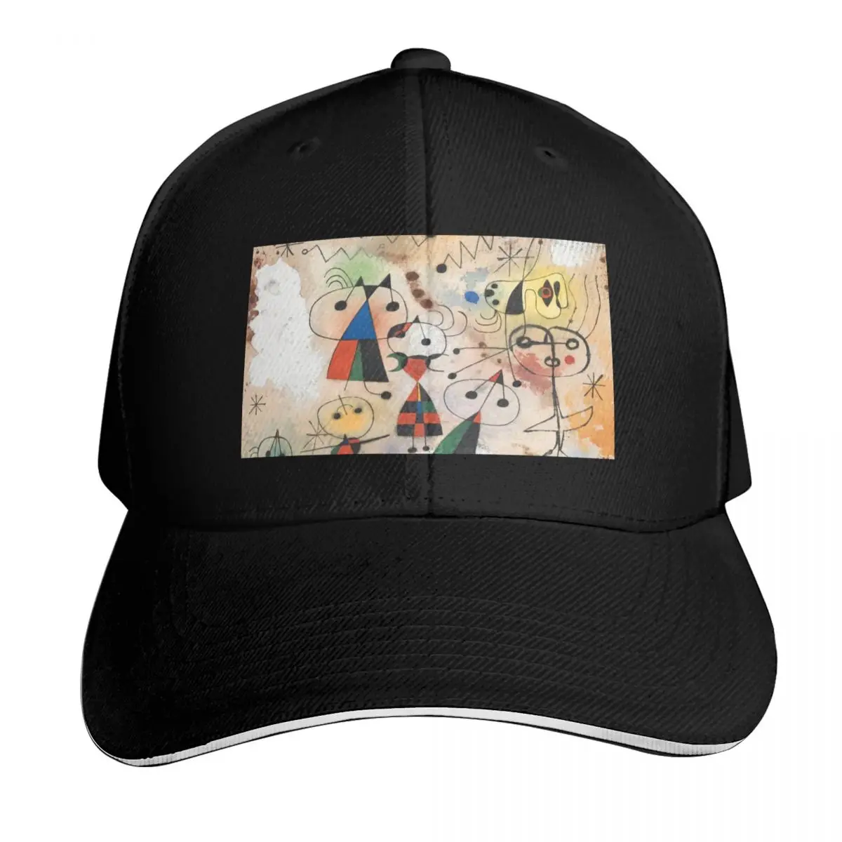 Joan miro artwork joan miro paintings joan miró miro drawing Baseball Cap fun hats Thermal Visor For Man Women's