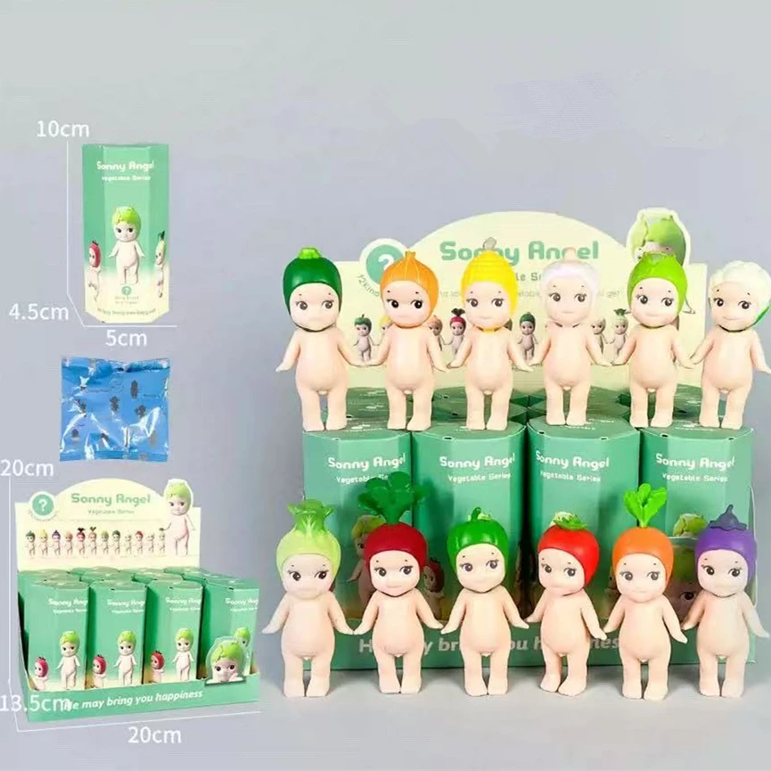 

Cute Angel Blind Box 20th Anniversary Harvest Series Fruit Vegetable Anime Figures Night light Ornaments Dolls Children Gift