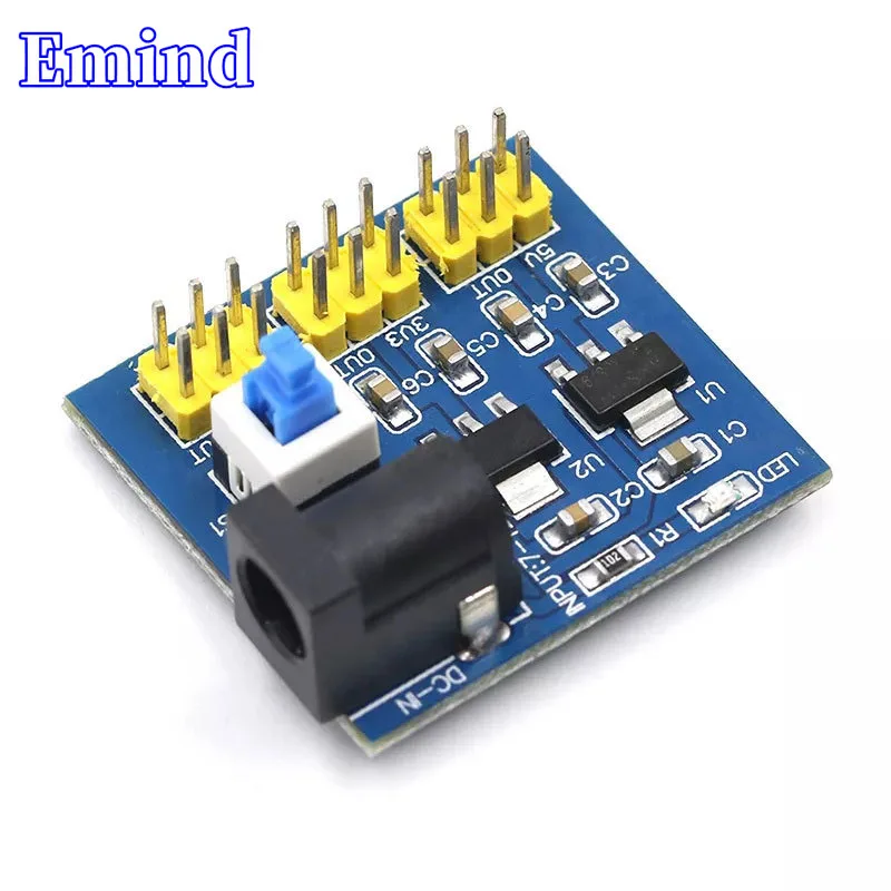 

10/20/50/100/200Pcs Power Module 3.3V 5V 12V Multiple Output Voltage Conversion Module DC-DC 12V to 3.3V 5V