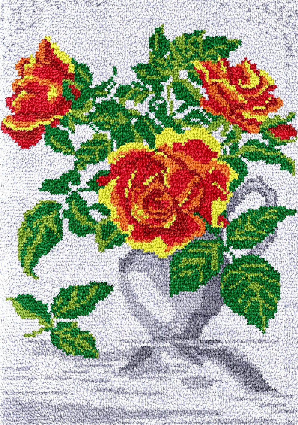 

Ваза для розы, большая защелка, крючок, наборы ковров, набор для вышивания ковров, аксессуары для хобби, подушка с узлом, упаковка, пластиковая холщовая сумка, узел