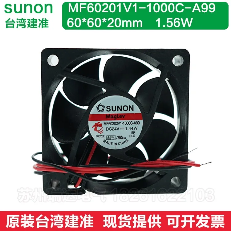 

НОВЫЙ ОРИГИНАЛЬНЫЙ MF60202V1-1000C-A99 24 В 6020 60x60x20 мм Охлаждающий ВЕНТИЛЯТОР РАДИАТОР